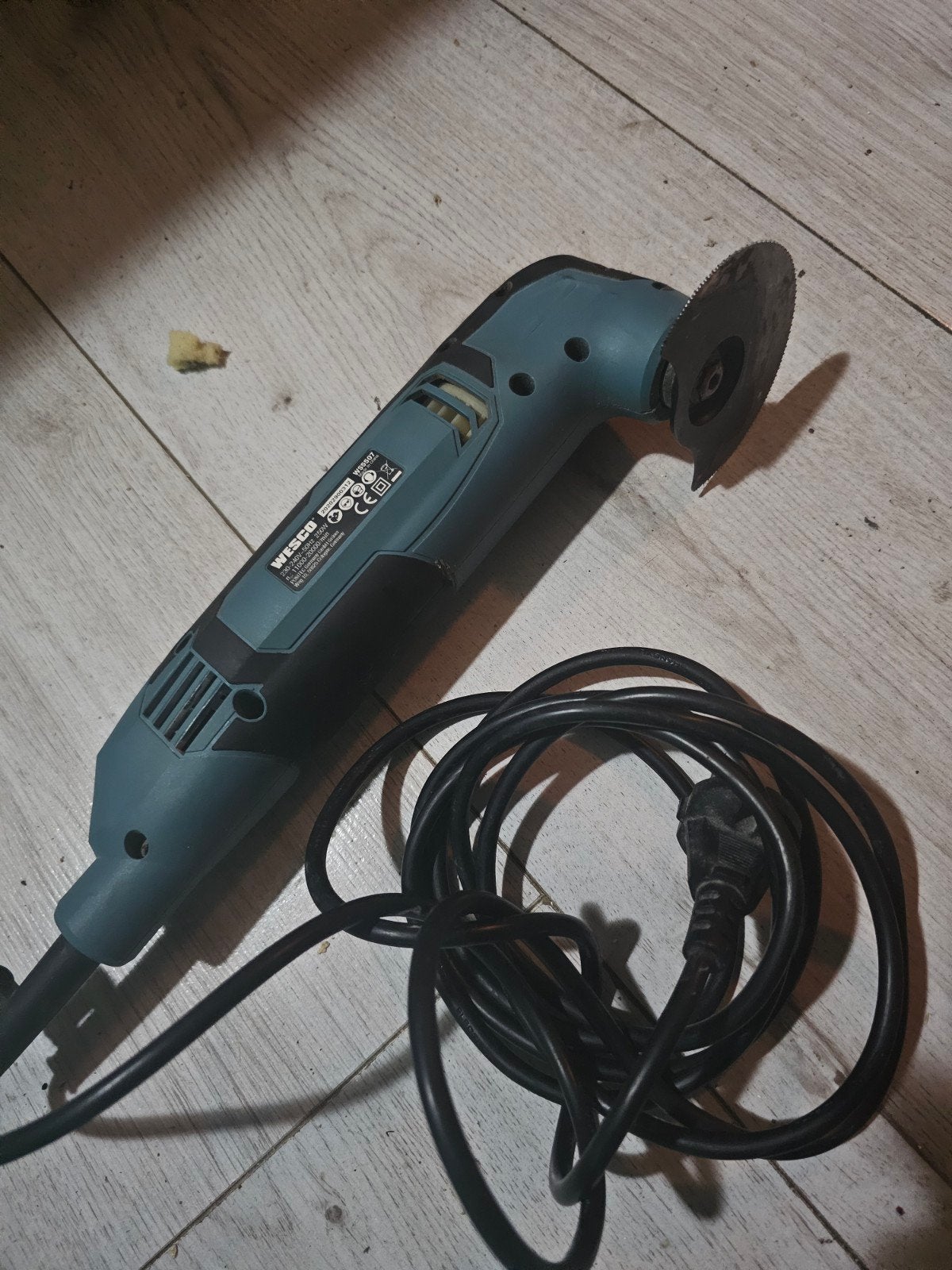 Wesco Multitool WS5507 - 250W Oscillerende Multitool, Ophalen of Verzenden, Gebruikt, Multitool, Overige merken