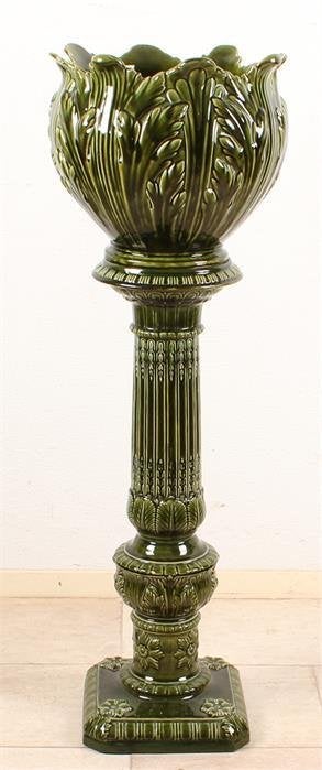 gezocht thulin vaas cachepot bloempot art nouveau  vazen, Ophalen of Verzenden