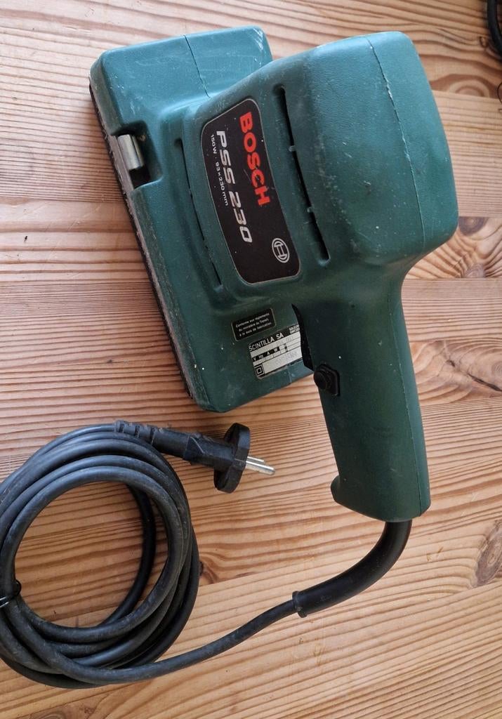 Bosch PSS 230 Vlakschuurmachine - Gebruikt, Ophalen, Gebruikt, Minder dan 600 watt, Vlakschuurmachine