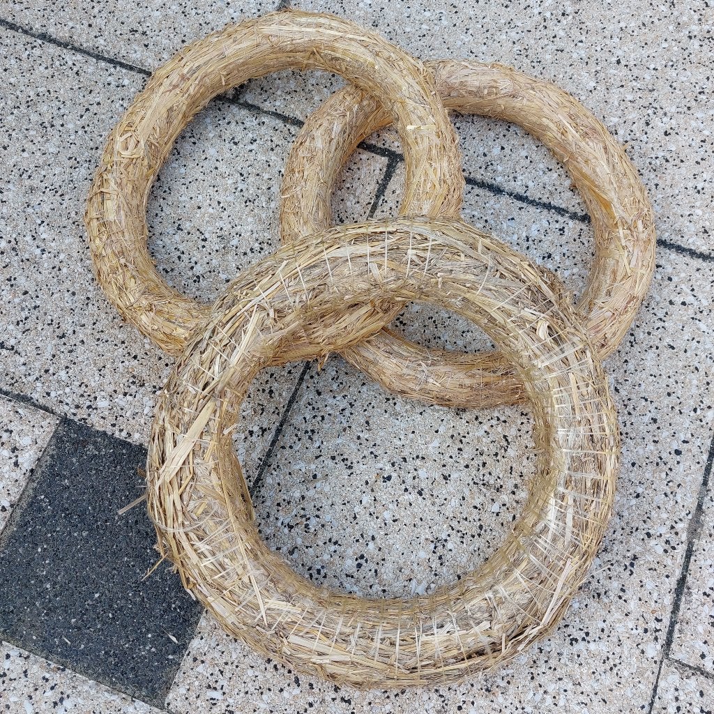 3 Strokrans van 40 cm, Nieuw, Ophalen of Verzenden, Natuurlijk materiaal, Overige merken
