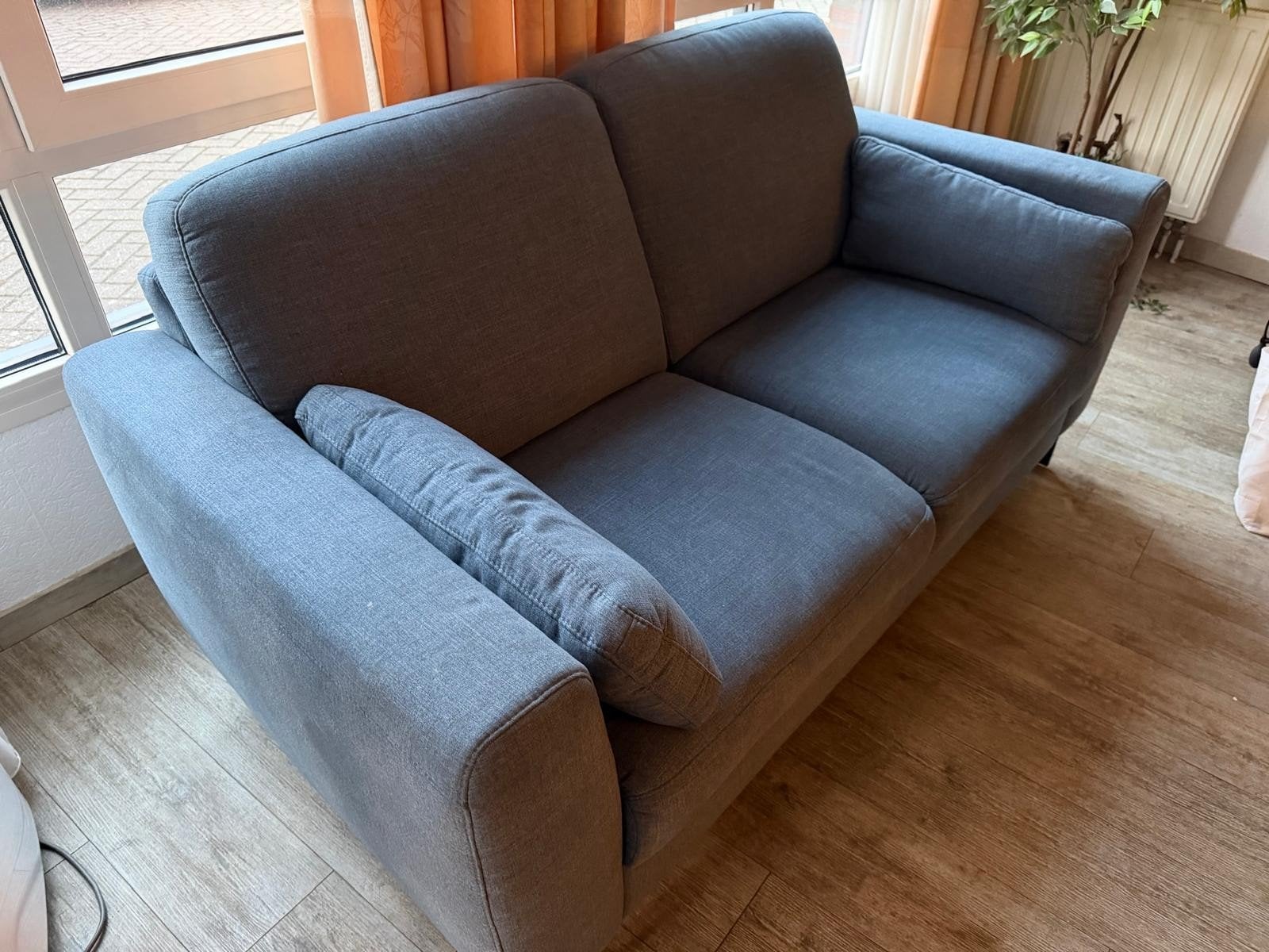 zgan 2 zits bank, Huis en Inrichting, Banken | Bankstellen, Ophalen, 150 tot 200 cm, Tweepersoons, 75 tot 100 cm