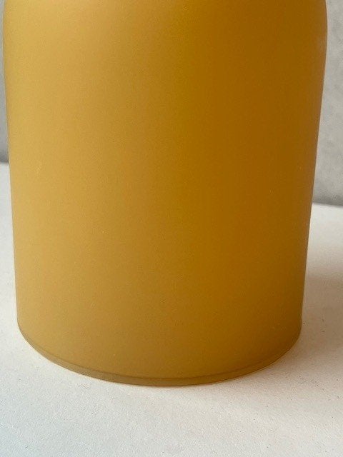 Vintage tafellamp SCE France retro design table lamp geel, Met schakelaar, Overige merken, Gebruikt, .