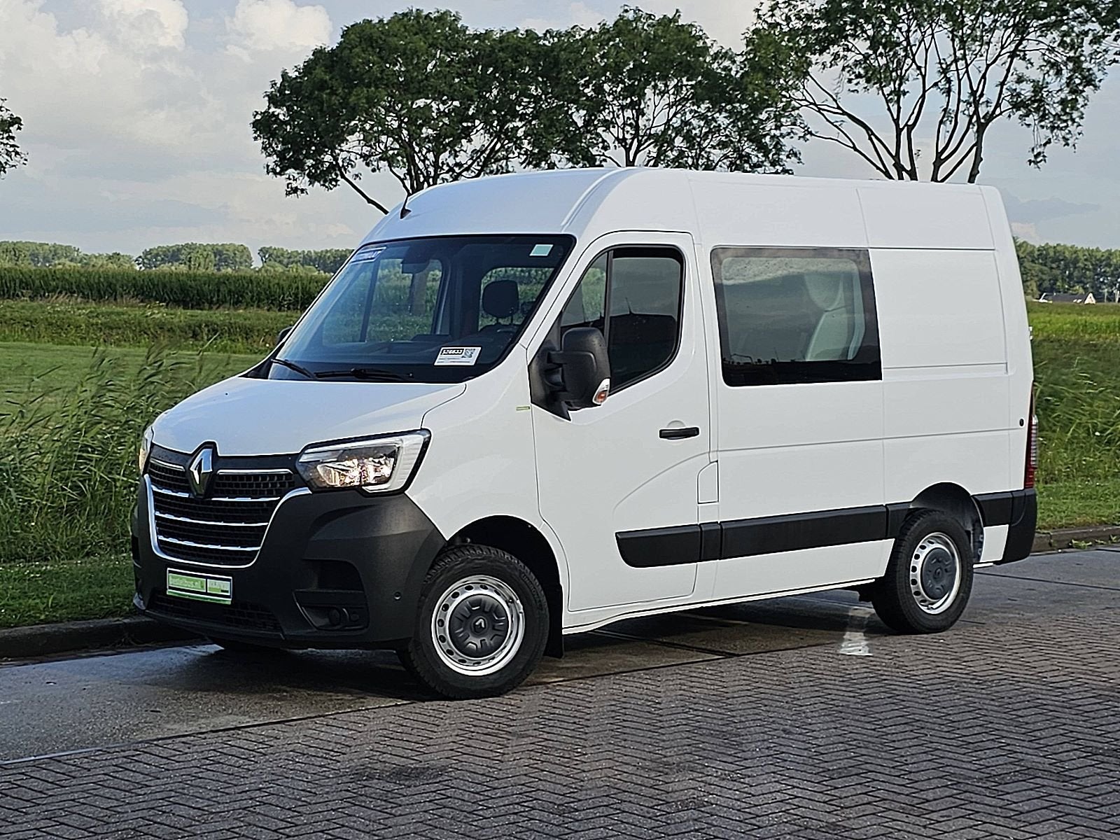 RENAULT MASTER 2.3 dubbele cabine 180pk, Gebruikt, Euro 6, Wit, 10 km/l