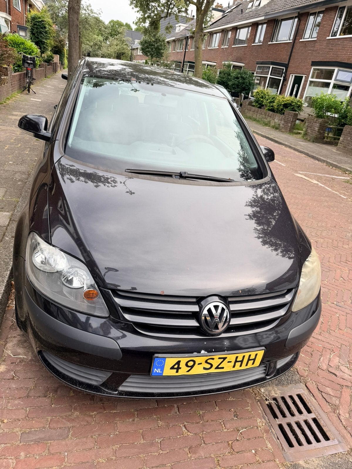 Volkswagen Golf Plus 1.6 FSI 85KW 2006 Zwart, Stof, Metallic lak, 4 cilinders, Zwart