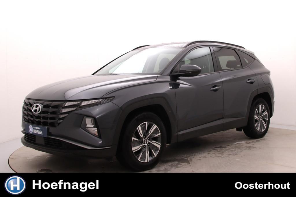 Hyundai Tucson 1.6 T-GDI MHEV Comfort Smart | Automaat | Ada, Auto's, Hyundai, Stof, Gebruikt, Zwart, 4 cilinders
