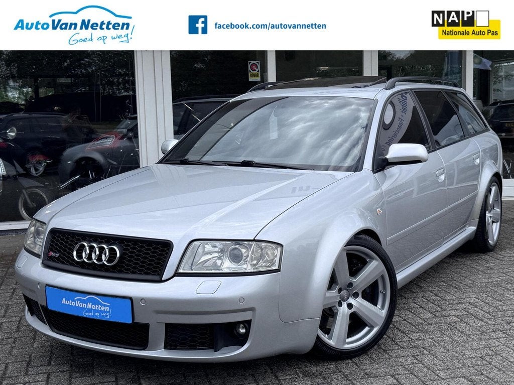 Audi RS 6 Avant 4.2 V8 Biturbo 480pk QUATTRO RS 6 Plus 90/99, Auto's, Audi, Automaat, 4172 cc, RS6, Vierwielaandrijving
