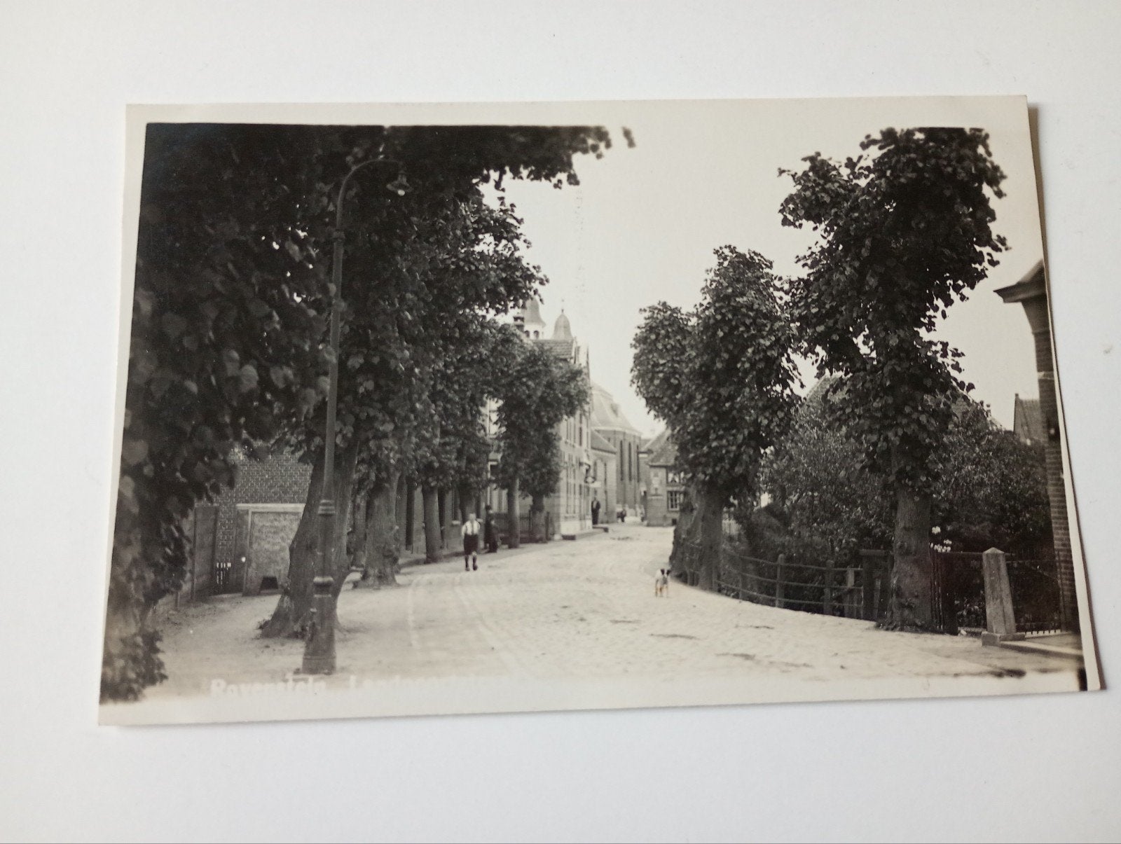 Fotokaart Ravenstein Landpoortstraat, Ophalen of Verzenden, 1920 tot 1940, Ongelopen, Noord-Brabant