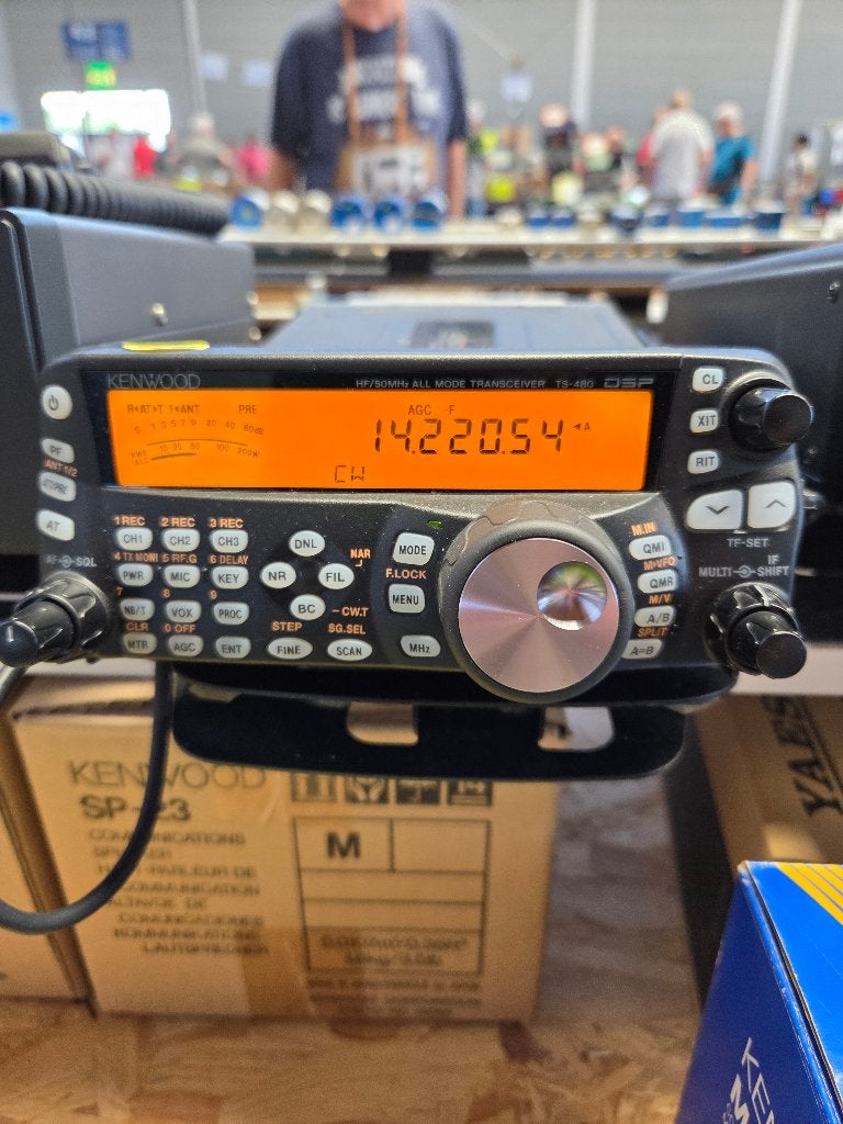 KENWOOD TS-480SAT, Ophalen of Verzenden, Zo goed als nieuw, Zender en Ontvanger