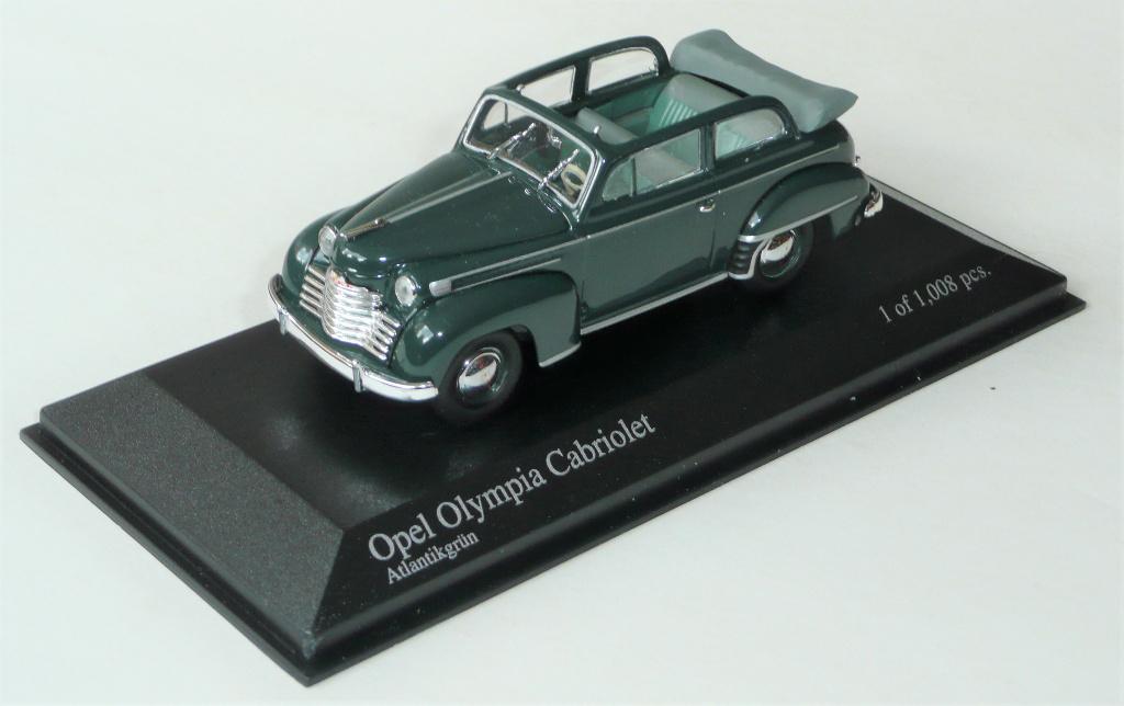 Minichamps Opel Olympia Cabriolet (Nieuw in OVP 1:43), Verzenden, Nieuw, Auto, MiniChamps