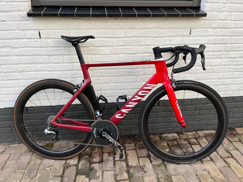 Canyon Aeroad CF SLX Dura Ace di2 maat L, Fietsen en Brommers, Fietsen | Racefietsen, Carbon, Zo goed als nieuw, Meer dan 20 versnellingen
