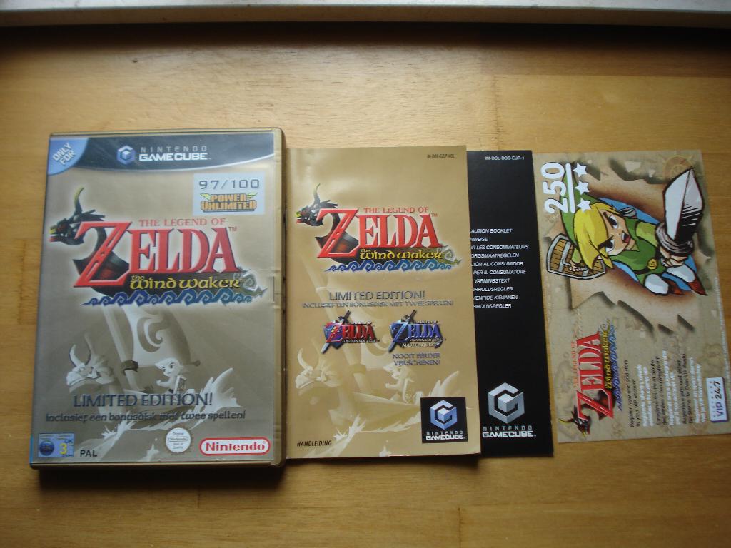 The legend of zelda the windwaker gamecube limited edition, Spelcomputers en Games, Games | Nintendo GameCube, Avontuur en Actie