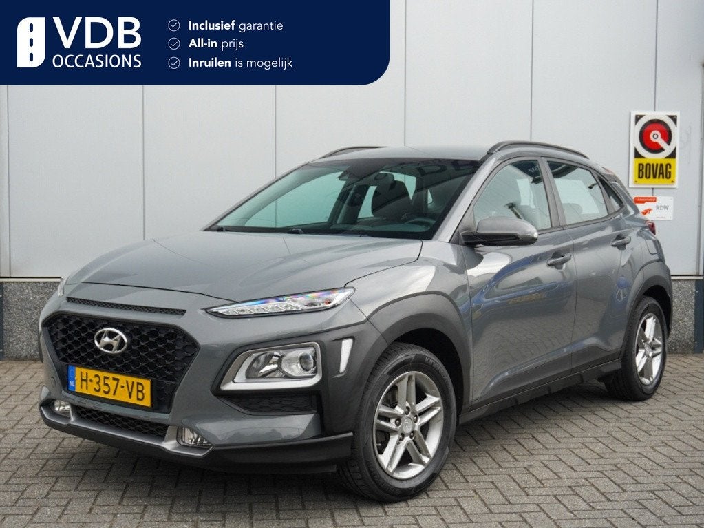 Hyundai KONA 1.0 T-GDI Comfort Navigatie | CarPlay | Krell |, Auto's, Stof, Gebruikt, Euro 6, Origineel Nederlands