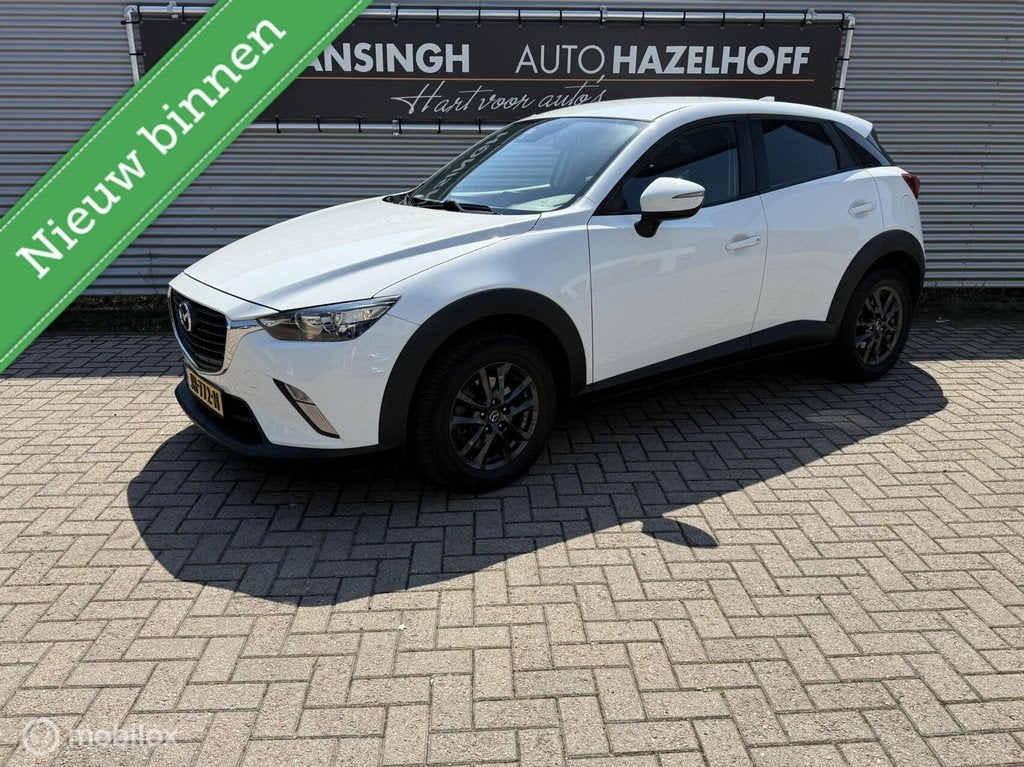 Mazda CX-3 2.0 SkyActiv-G 120 S | LM Velgen | Navi | Cruise, Auto's, Voorwielaandrijving, 1998 cc, Stof, Gebruikt