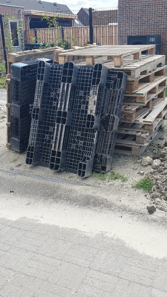 Pallets gratis ophalen, Ophalen, Gebruikt