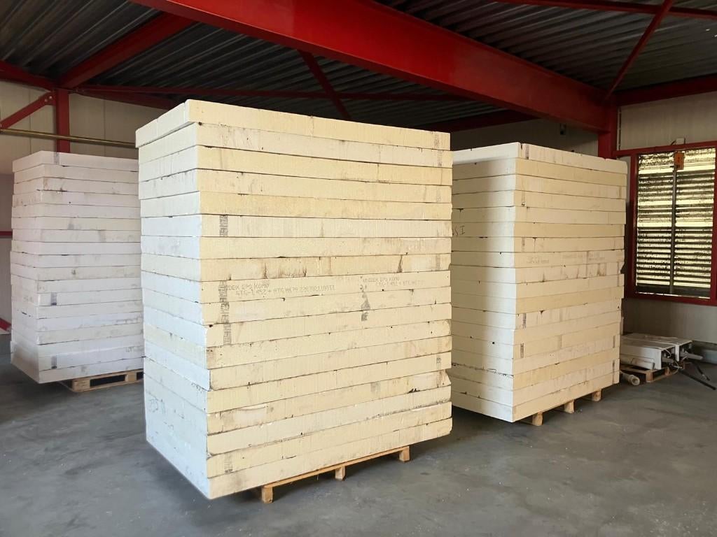 EPS Isolatieplaten 13 cm dik – 125 x 200 cm (Dak & Vloer), Ophalen, Gebruikt, Dakisolatie, 12 cm of meer
