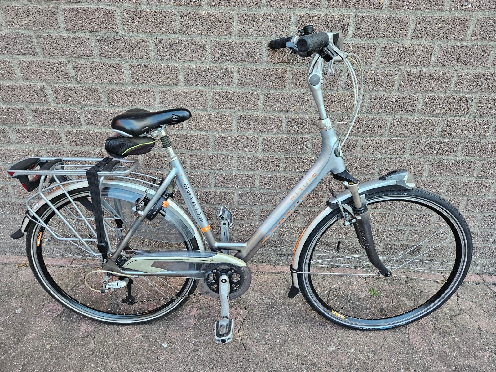 Gazelle Allure Damesfiets met 24 versnellingen, Fietsen en Brommers, Ophalen, Velgrem, Versnellingen, Gazelle