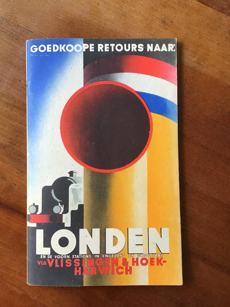 Toeristisch boekje brochure londen antiek 1938, Overige merken, Europa, Ophalen of Verzenden, Zo goed als nieuw