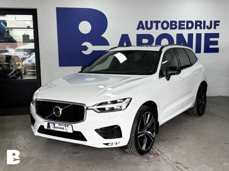 Volvo XC60 2.0 T5 AWD R-Design, Gebruikt, 4 cilinders, Wit, Leder