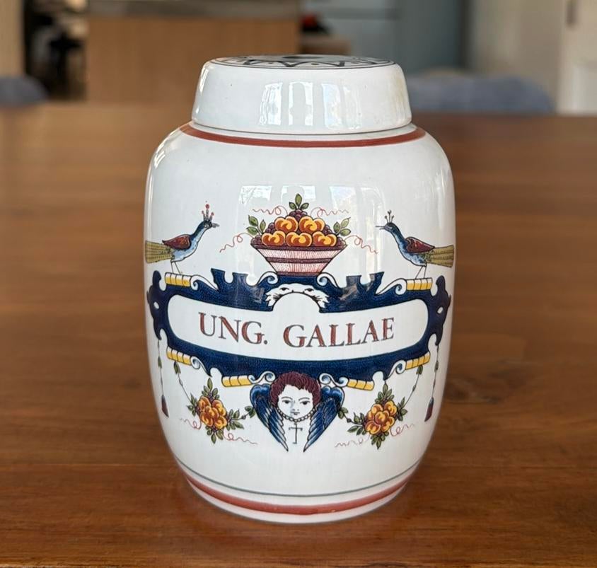Oud Delft apothekerspot, Ophalen of Verzenden