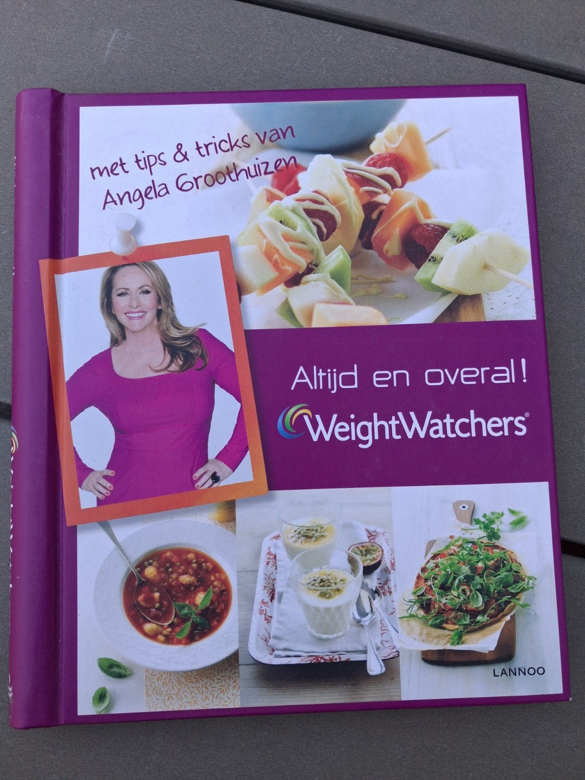 Weight Watchers: Altijd en overal! met Angela Groothuizen, Ophalen of Verzenden, Zo goed als nieuw, Dieet en Voeding, Angela Groothuizen