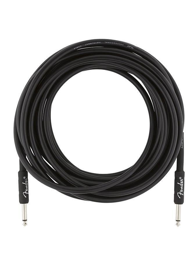 Fender Gitaarkabel Professional Series 7.5 Meter zwart, Muziek en Instrumenten, Kabels en Stekkers, ., Nieuw, Ophalen of Verzenden