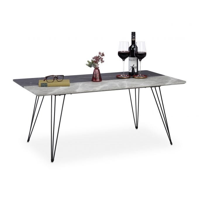 Salontafel grijs/zwart, Huis en Inrichting, Ophalen, Nieuw
