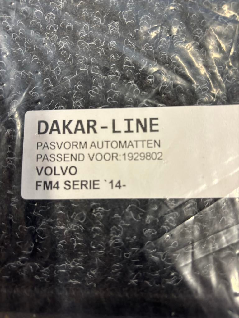 Volvo FM4 Serie '14- Vloermatten - Dakar-Line/High-Line, Ophalen of Verzenden, Nieuw