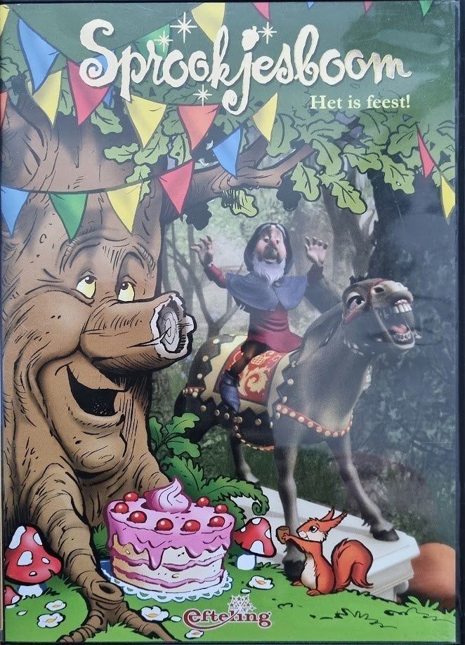 DVD Efteling Sprookjesboom - Het Is Feest!, Alle leeftijden, Tv-serie, Zo goed als nieuw, Sprookjes