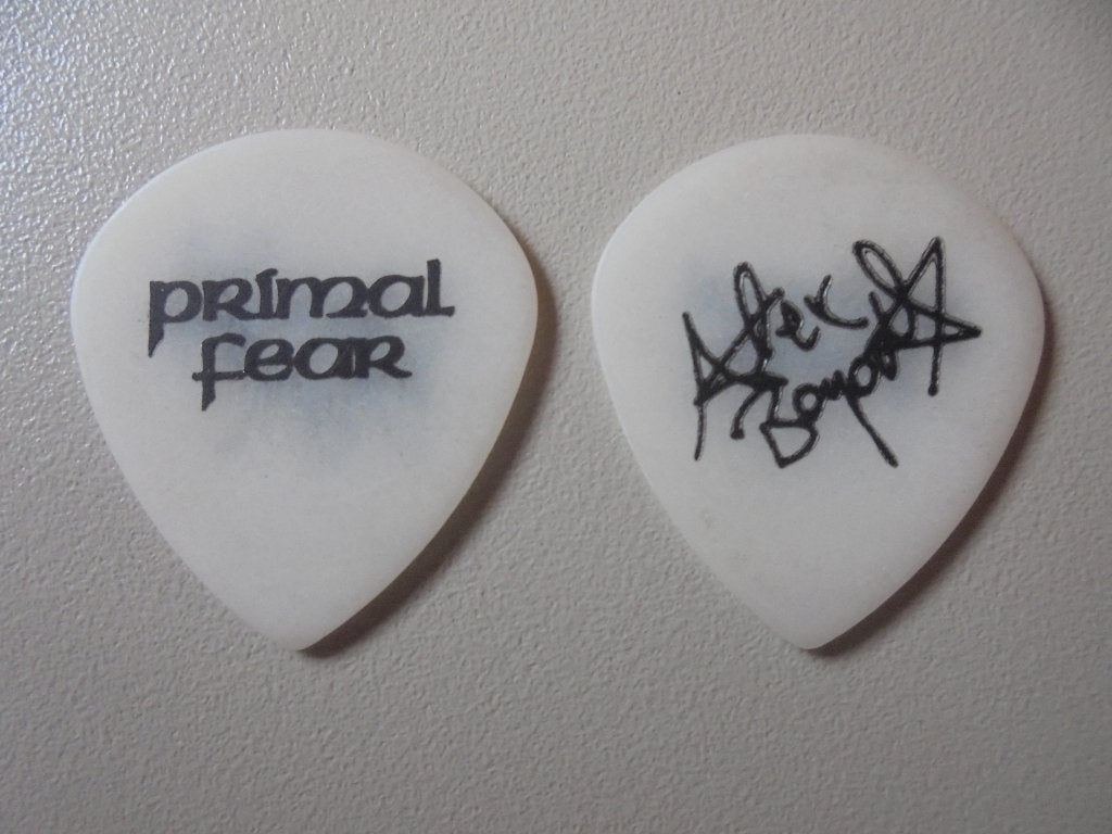 PRIMAL FEAR plectrum, Ophalen of Verzenden, Nieuw, Instrument of Toebehoren