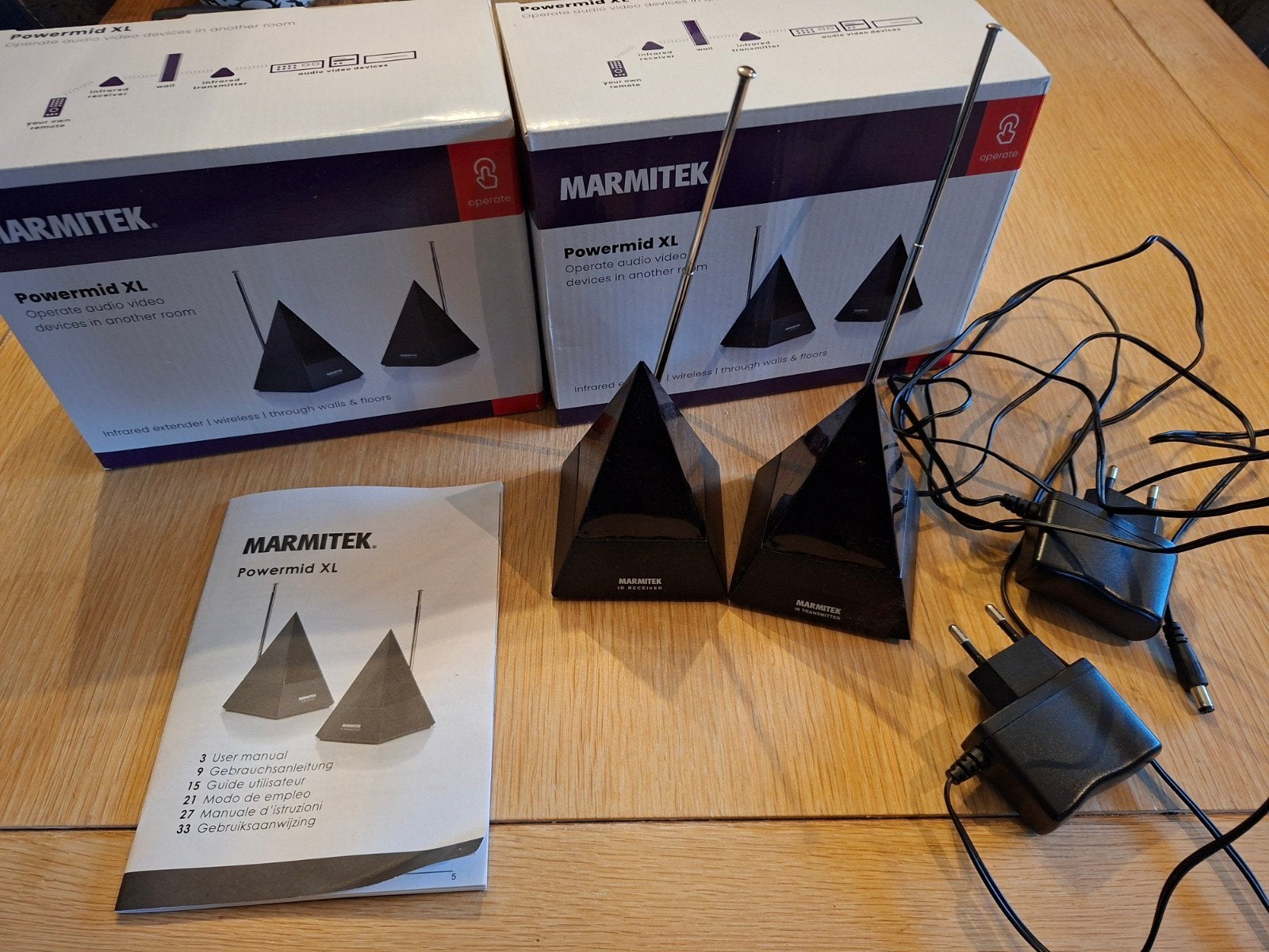 Marmitek Powermid XL infrarood extender, Ophalen of Verzenden, Zo goed als nieuw, Tv en Weergevers