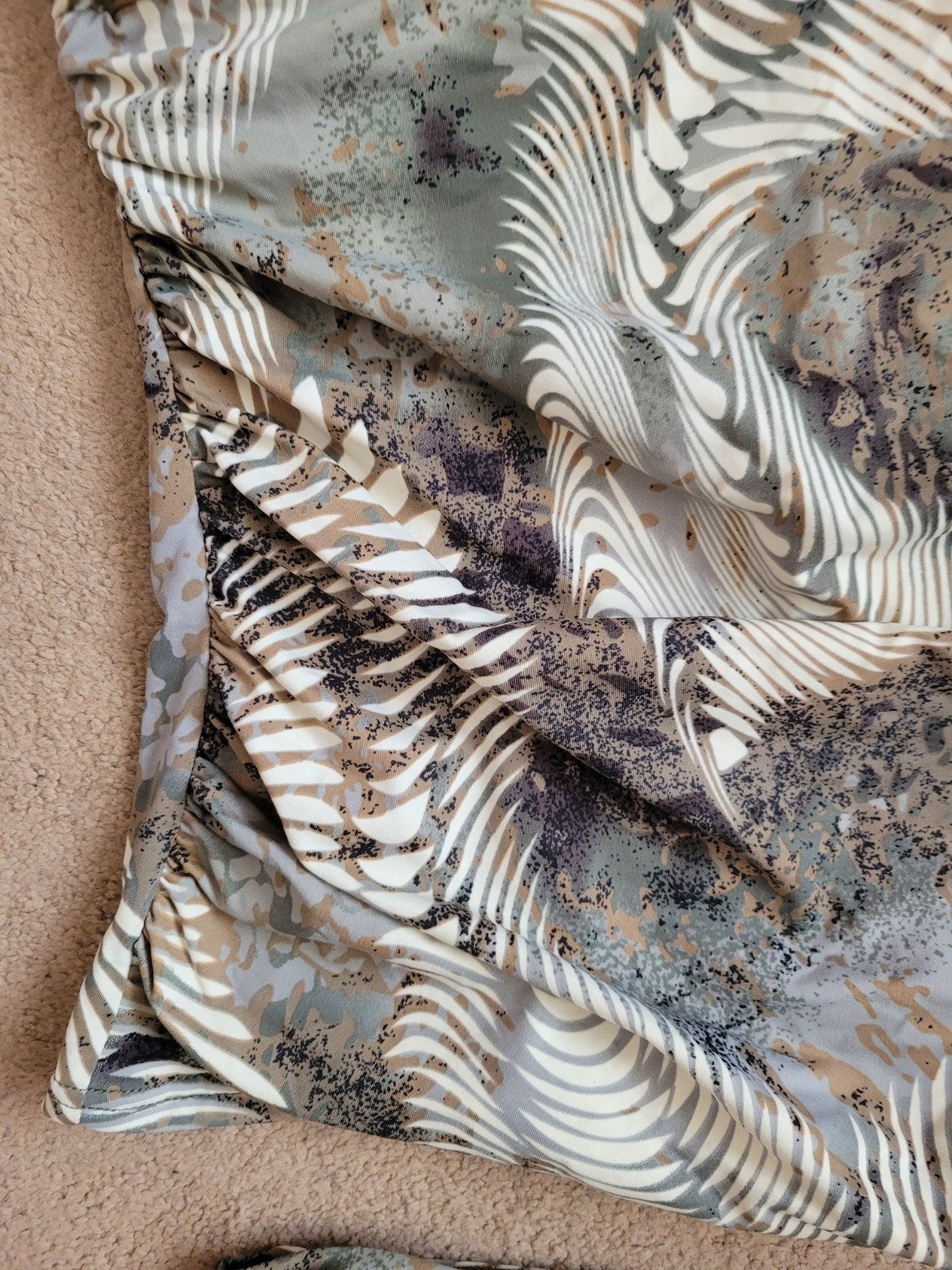 Tankini set met tropische print, Kleding | Dames, Meerkleurig, Ophalen of Verzenden, Bikini, Onbekend
