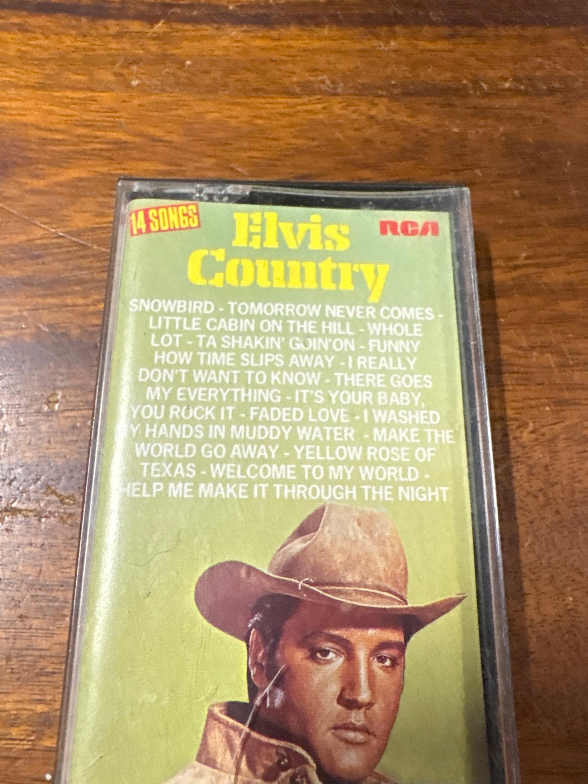 Elvis Country - Elvis Presley Muziek Cassette 14 songs, Cd's en Dvd's, Gebruikt, Ducoso, 1 bandje, Ophalen of Verzenden
