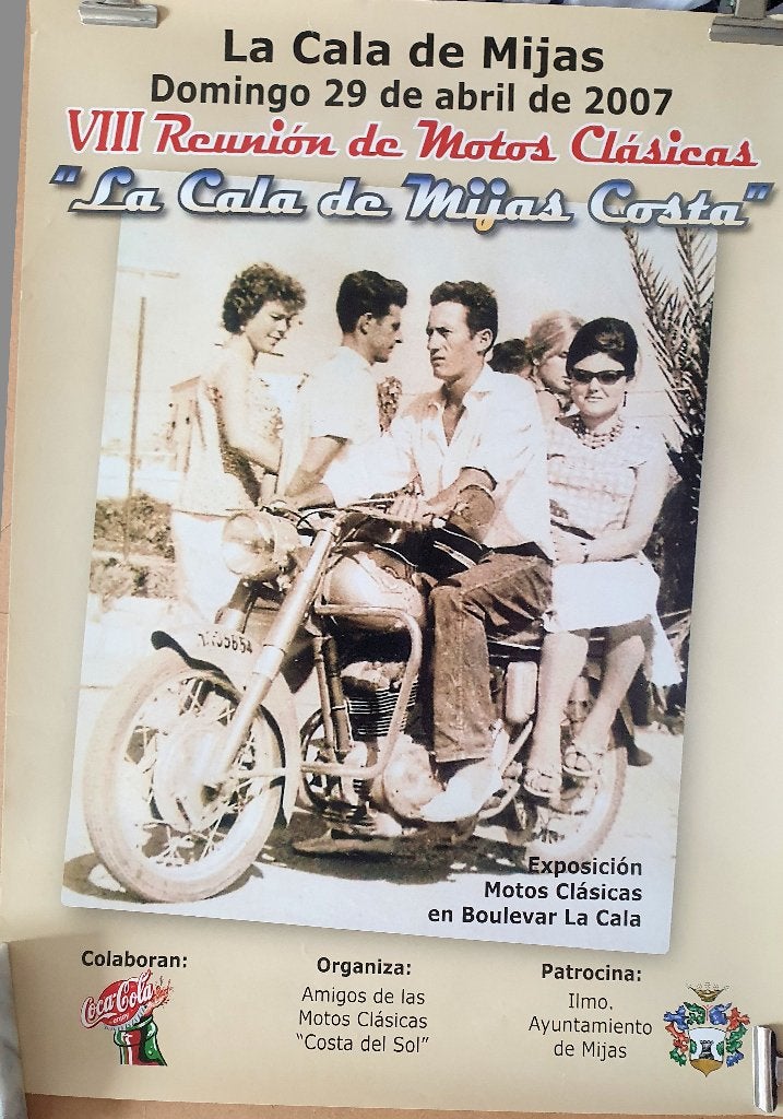 VIII Reunion de Motos Clásicas "La Cala de Mijas Costa", Verzenden, A1 t/m A3, Overige onderwerpen, Rechthoekig Staand