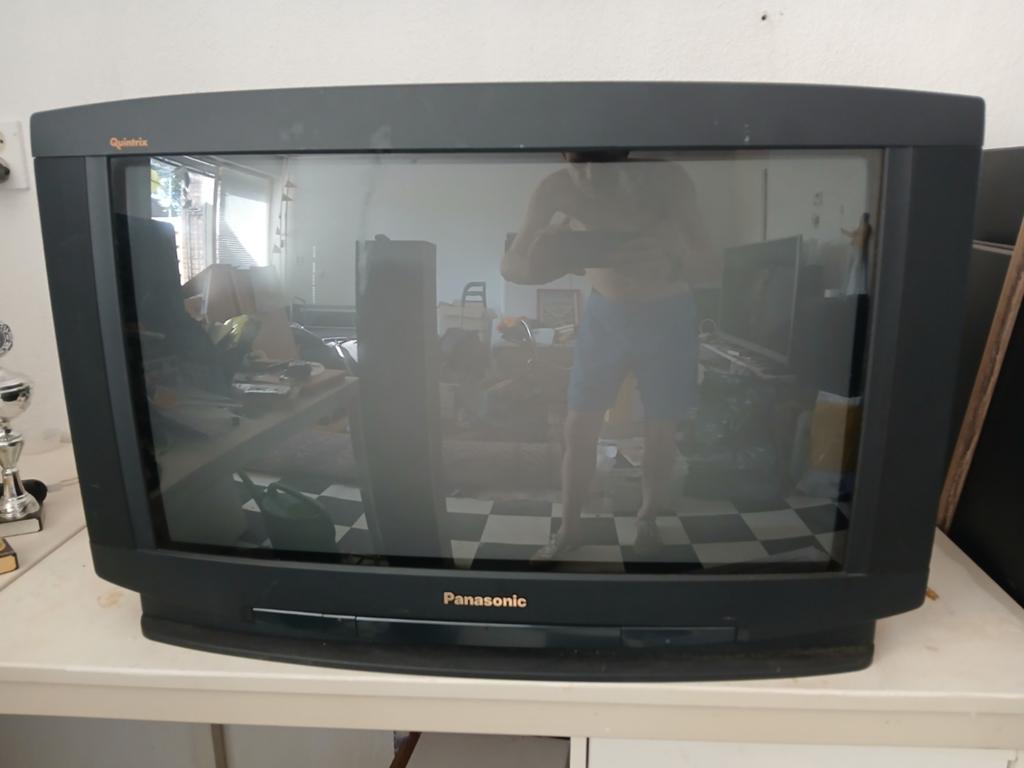 Panasonic Quintrix CRT TV 82 cm Klassieke Televisie, Audio, Tv en Foto, Televisies, Gebruikt, LCD, 60 tot 80 cm, HD Ready (720p)
