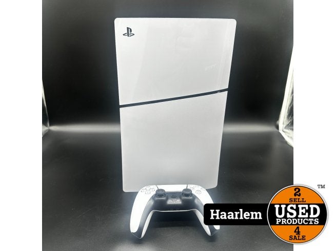 Playstation Ps5 Slim Disc Edition 1 TB - Garantie, Spelcomputers en Games, Spelcomputers | Sony PlayStation 5, Sony, Zo goed als nieuw