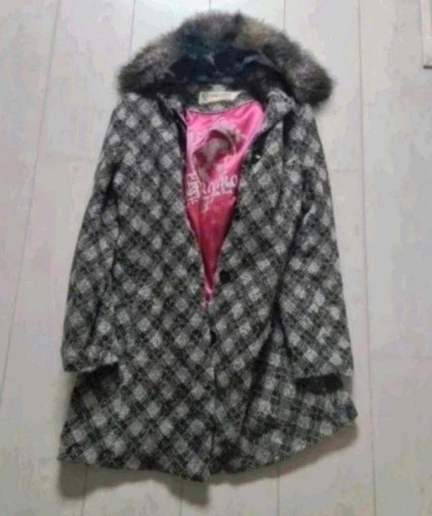 Jas maat L driekwart kraag kan er af merk Giacomo, Kleding | Dames, Jassen | Winter, Giacomo, Ophalen of Verzenden, Zo goed als nieuw