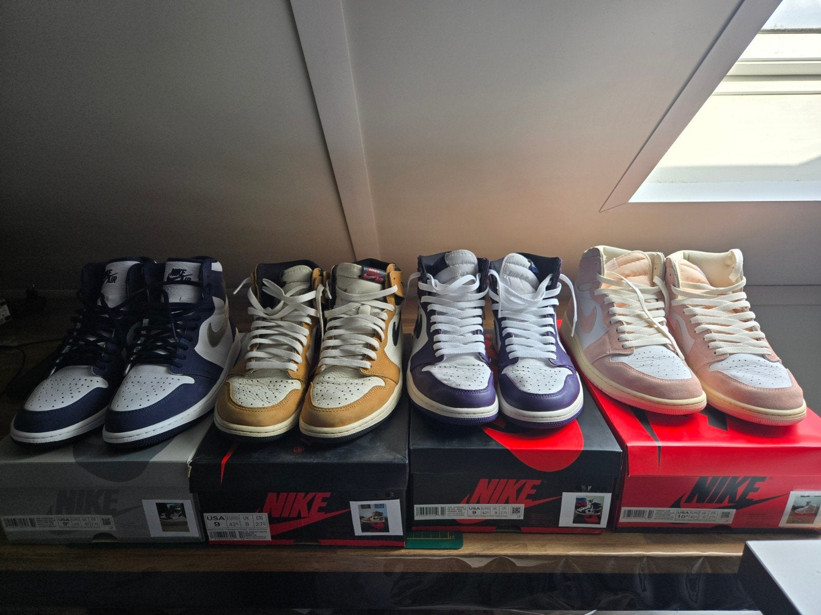 Nike air jordan 1 high og x 4 42.5 en 43 co jp roty, Overige kleuren, Ophalen of Verzenden, Nike Air Jordan, Sneakers of Gympen