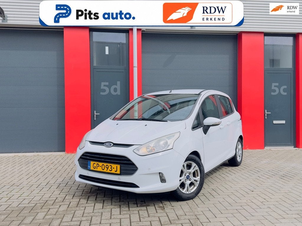 Ford B-Max 1.0 EcoBoost Titanium Ford Dealer Onderhouden, Auto's, Ford, Voorwielaandrijving, Euro 5, 101 pk, Gebruikt