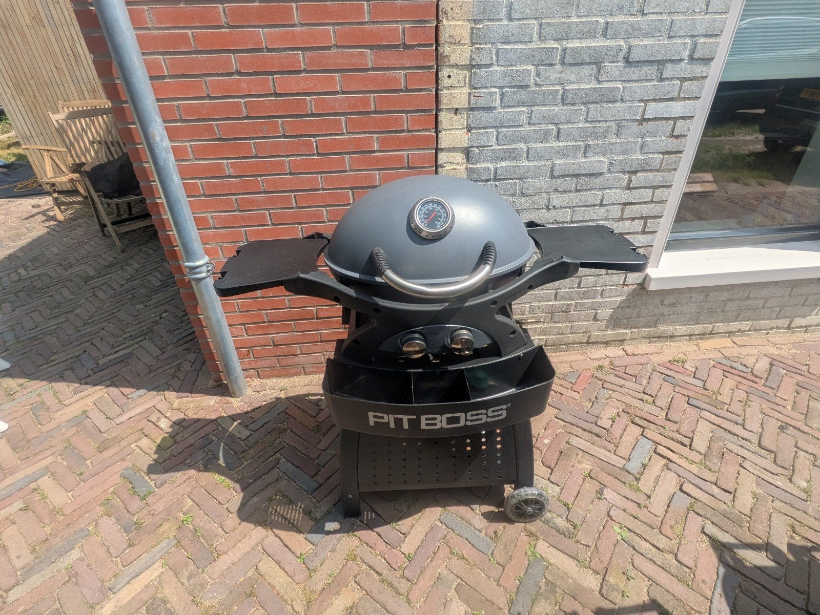 Pit Boss Sportsman 2 gas barbecue BBQ - Zo goed als nieuw, Ophalen of Verzenden, Zo goed als nieuw, Pit Boss