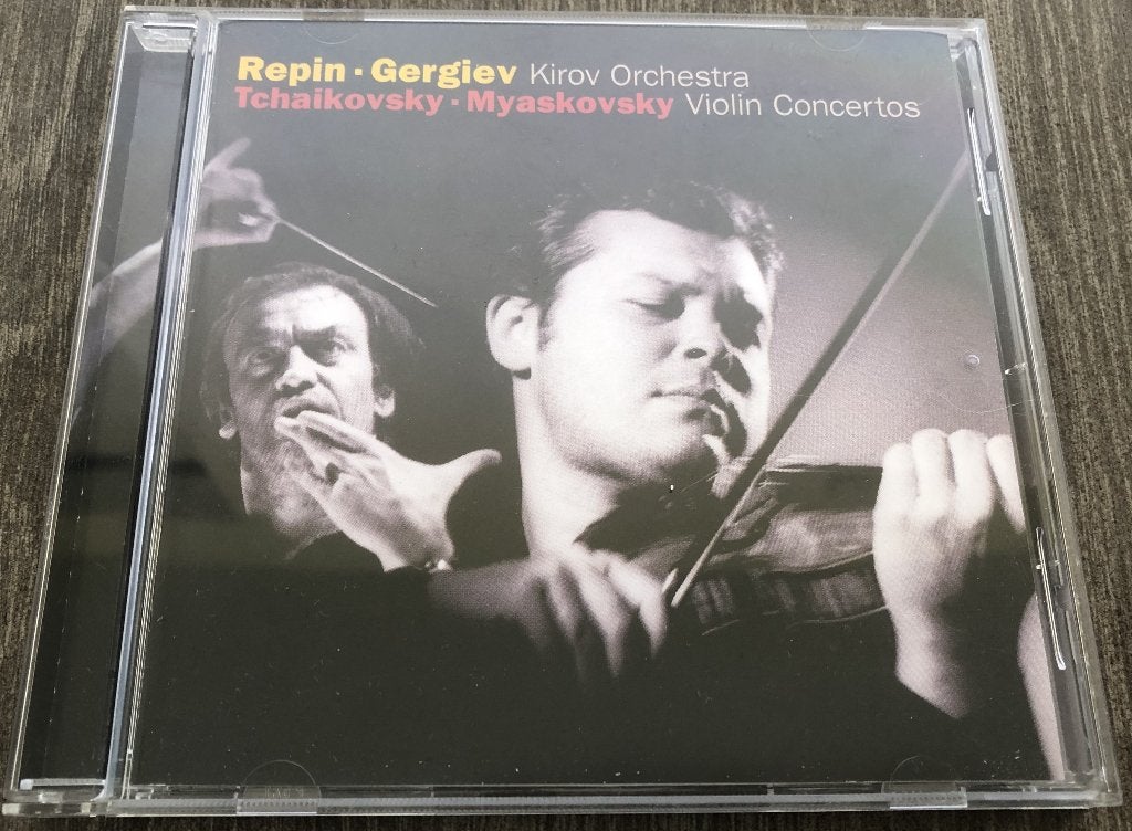 TCHAIKOVSKY - MYASKOVSKY - VIOLIN CONCERTOS - REPIN -, Ophalen of Verzenden, Zo goed als nieuw, Romantiek, Orkest of Ballet