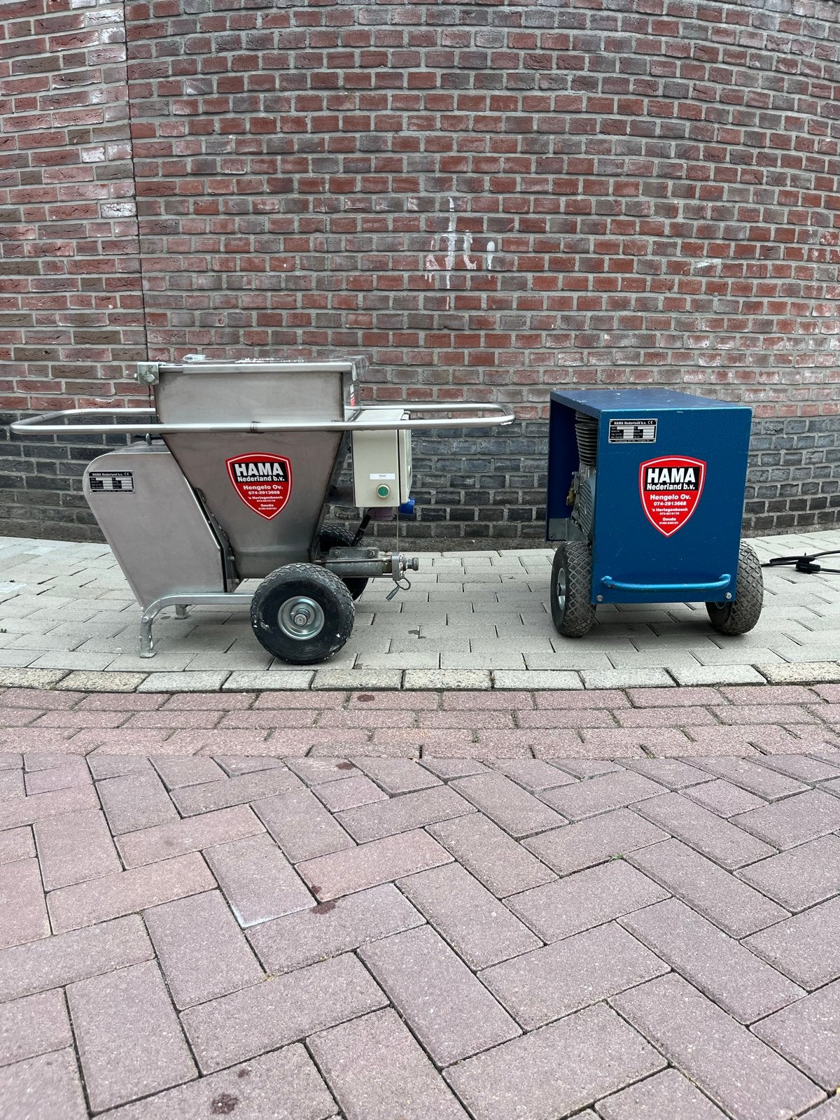 Hama MC3V Spackspuit met H400 Compressor - Gebruikt, Ophalen, Gebruikt, 6 tot 10 bar, 400 tot 800 liter/min