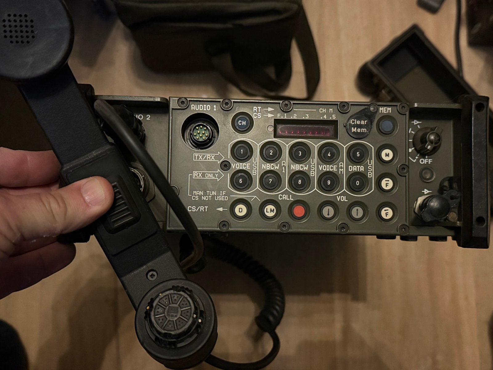 Rt-606 hf manpack 1.8-30 mhz, Telecommunicatie, Ophalen of Verzenden, Gebruikt, Zender en Ontvanger