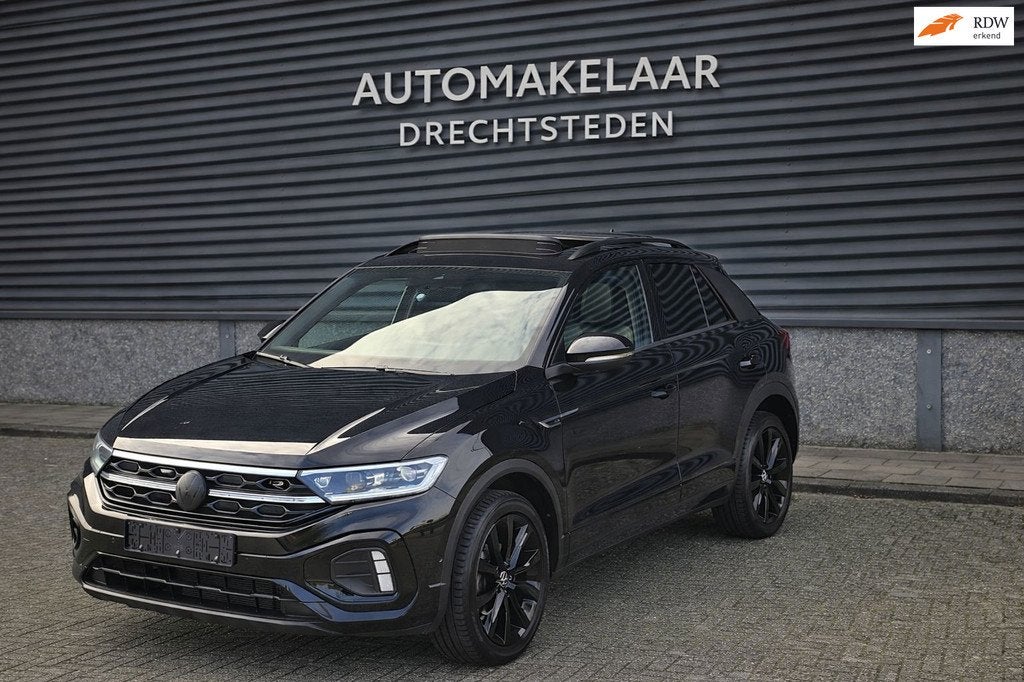 Volkswagen T-Roc Volkswagen T-Roc 2023 TSI 3* R-Line Black o, Auto's, Volkswagen, Voorwielaandrijving, Gebruikt, Automatische klimaatregeling