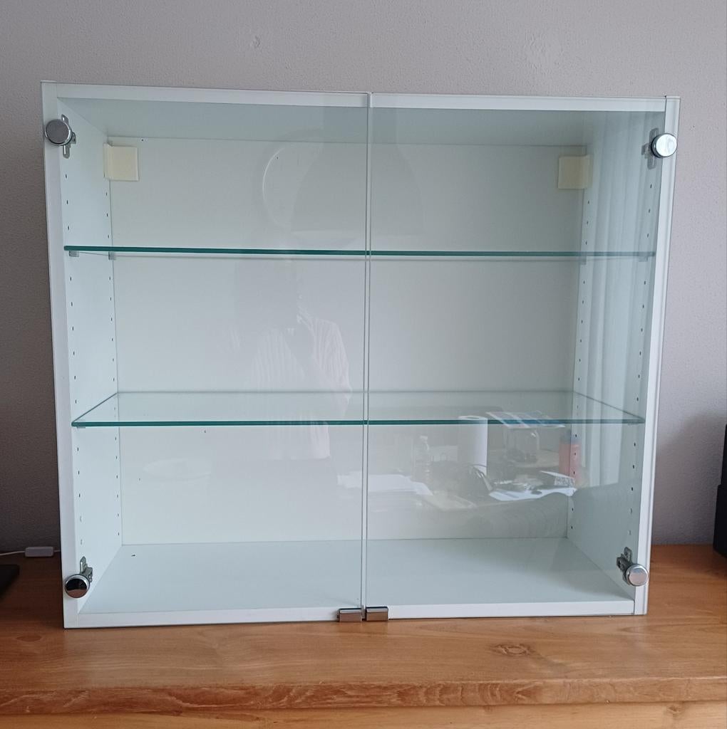 Vitrinekast, Huis en Inrichting, Kasten | Vitrinekasten, Ophalen, Met deur(en), Glas, 50 tot 100 cm