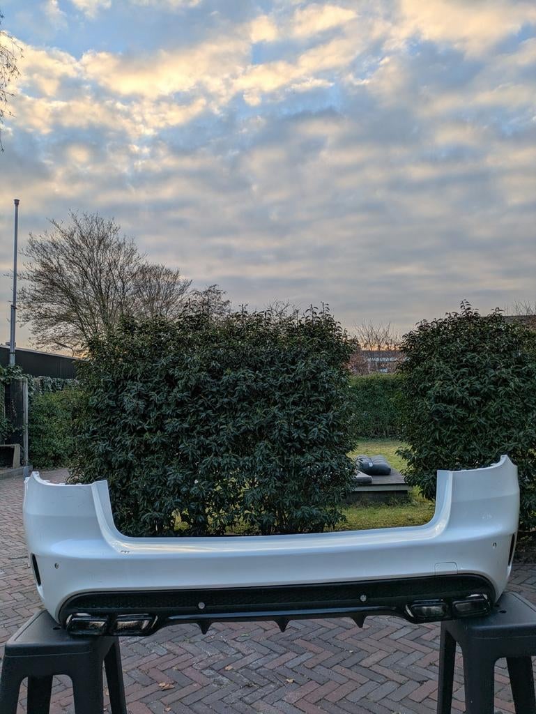 Mercedes-Benz C63s W205 Achterbumper Night-Pakket, Ophalen of Verzenden, Voor, Mercedes-Benz, Bumper