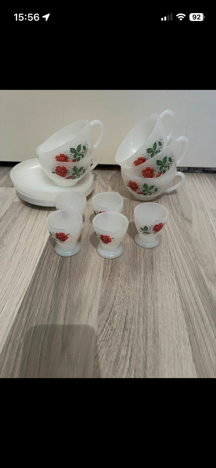 Arcopal roos, Ophalen, Overige stijlen, Kop(pen) en/of Schotel(s), Glas