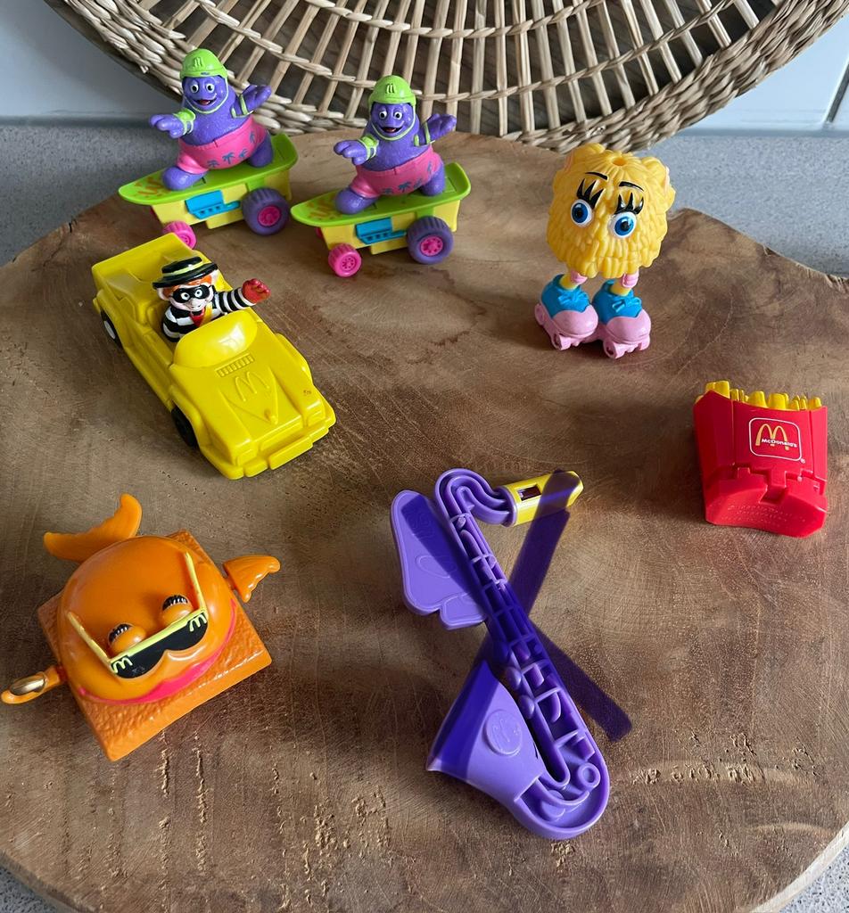 McDonald’s speeltjes Mac Donalds poppetjes, Verzamelen, Merken en Reclamevoorwerpen, Ophalen of Verzenden, Zo goed als nieuw, Overige typen
