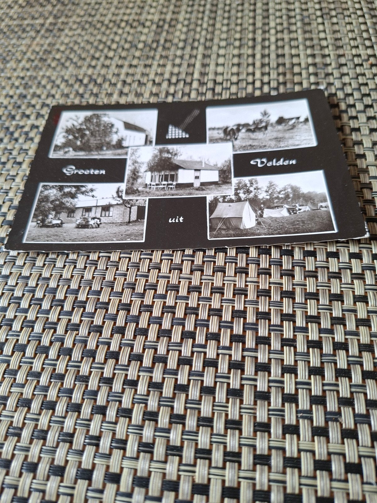 Camping De Weerd Velden, Ophalen of Verzenden, 1960 tot 1980, Gelopen, Limburg