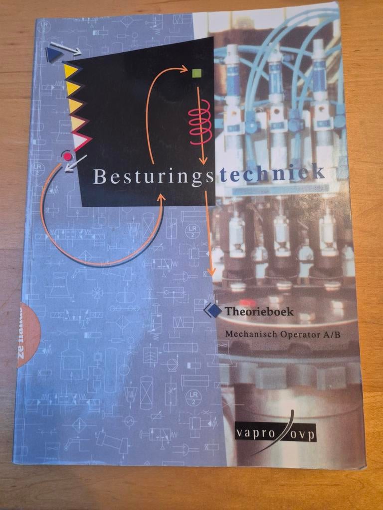 Besturingstechniek Theorieboek Mechanisch Operator A/B, Ophalen of Verzenden, Gelezen, Regeltechniek, Vapro OVP