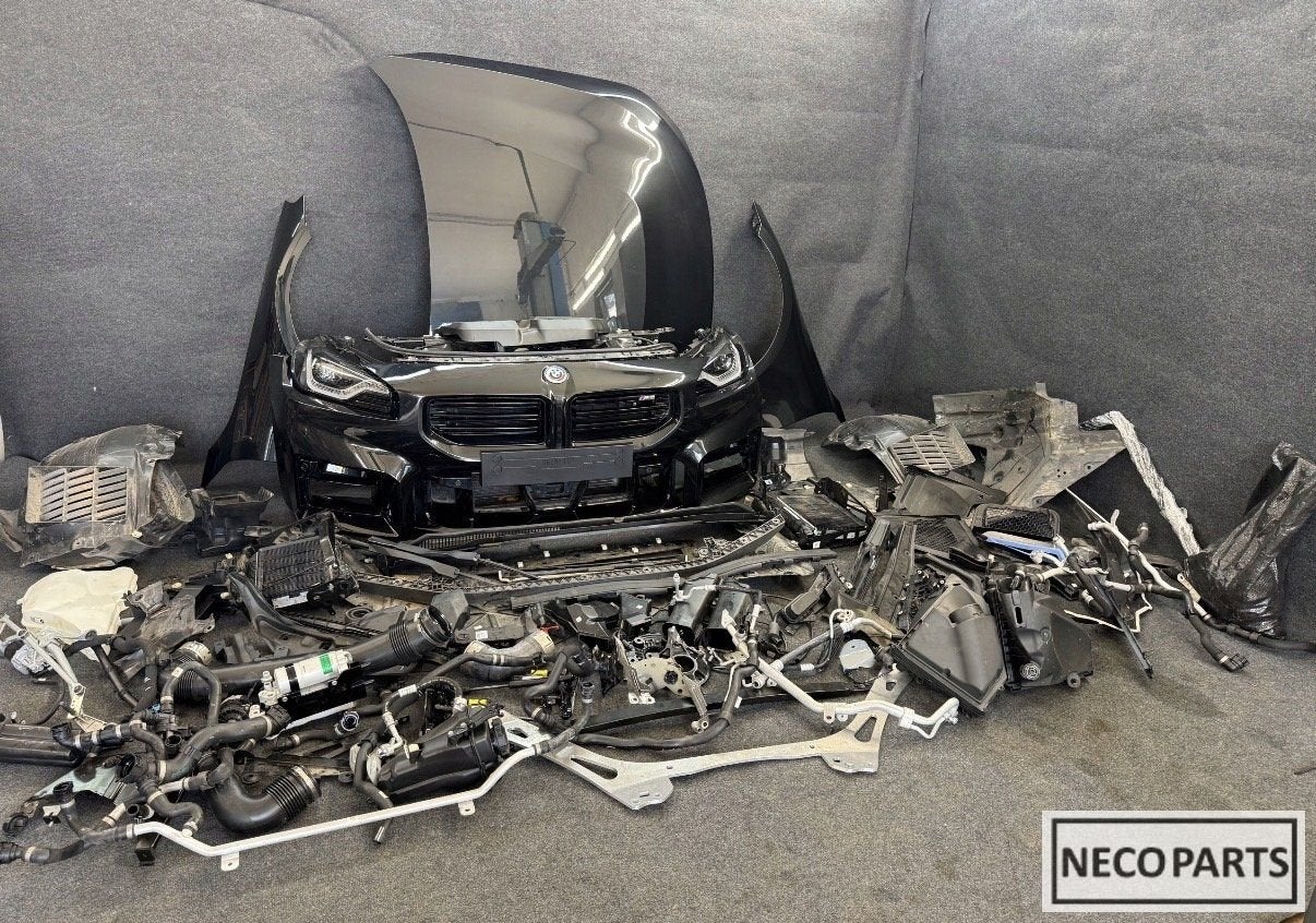 BMW M2 G87 VOORKOP BUMPER MOTORKAP KOELER SCHERM KOPLAMP, Gebruikt, -, -, Ophalen of Verzenden